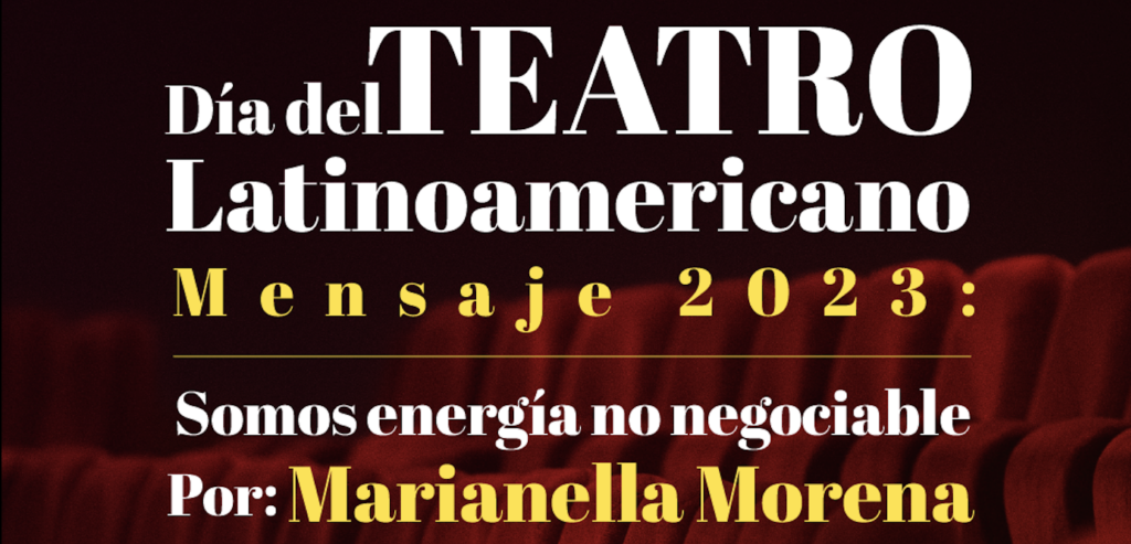 DÍA DEL TEATRO LATINOAMERICANO 2023