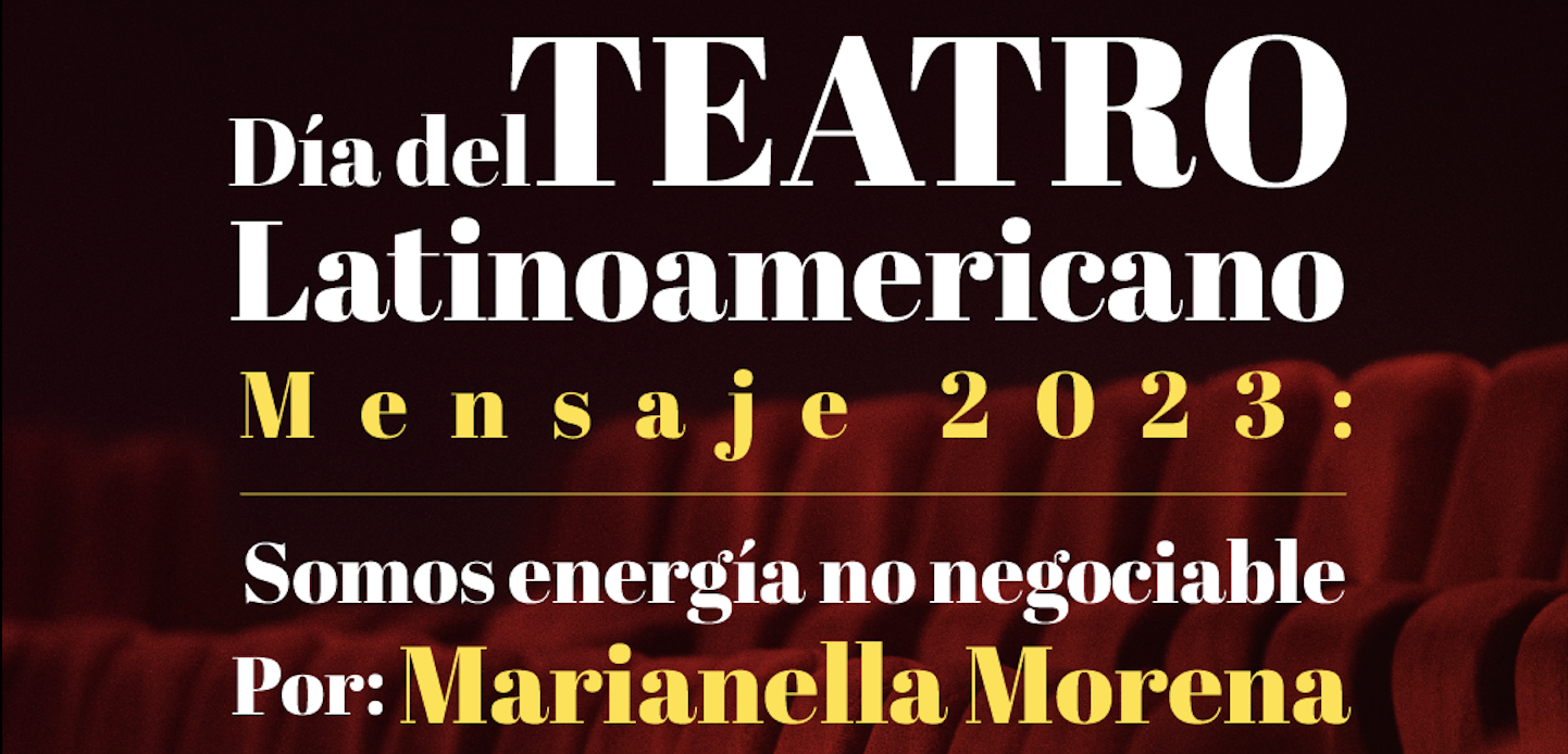 DÍA DEL TEATRO LATINOAMERICANO 2023